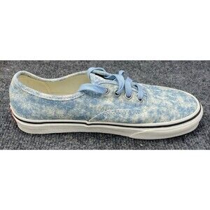 VANS Shoes Women Size 7 AUTHENTIC Denim Winter Sky Blue Canvas Low Sneaker